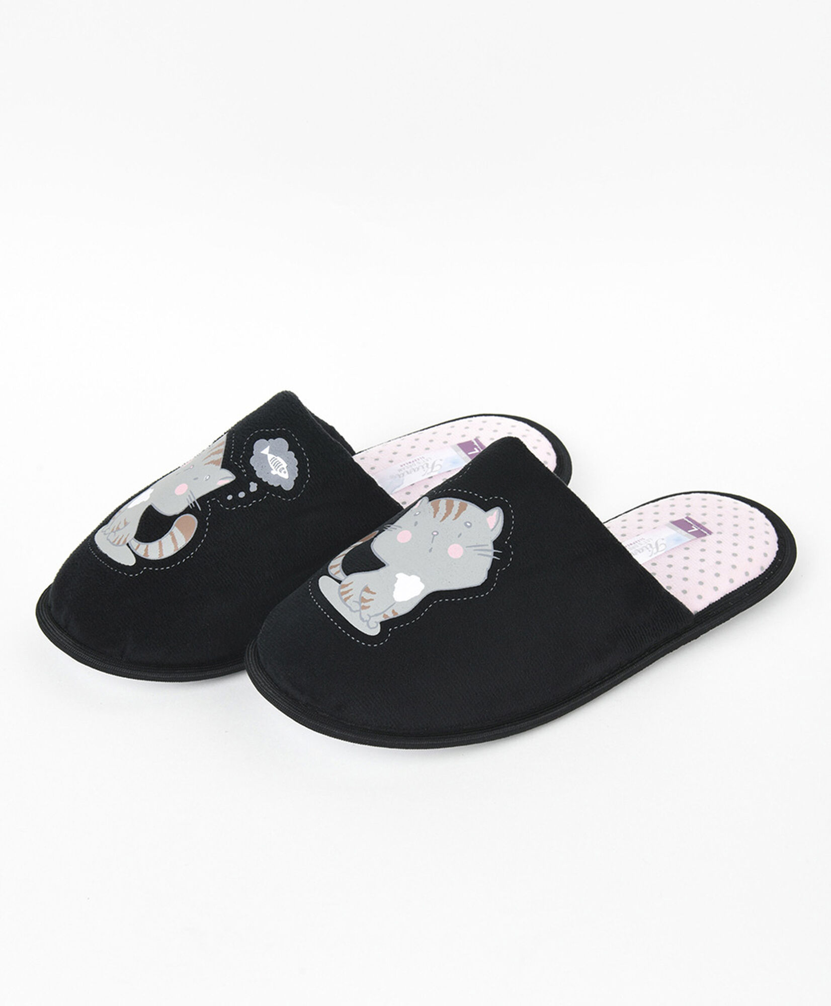 Pantufla mujer gatitos Pantufla mujer gatitos