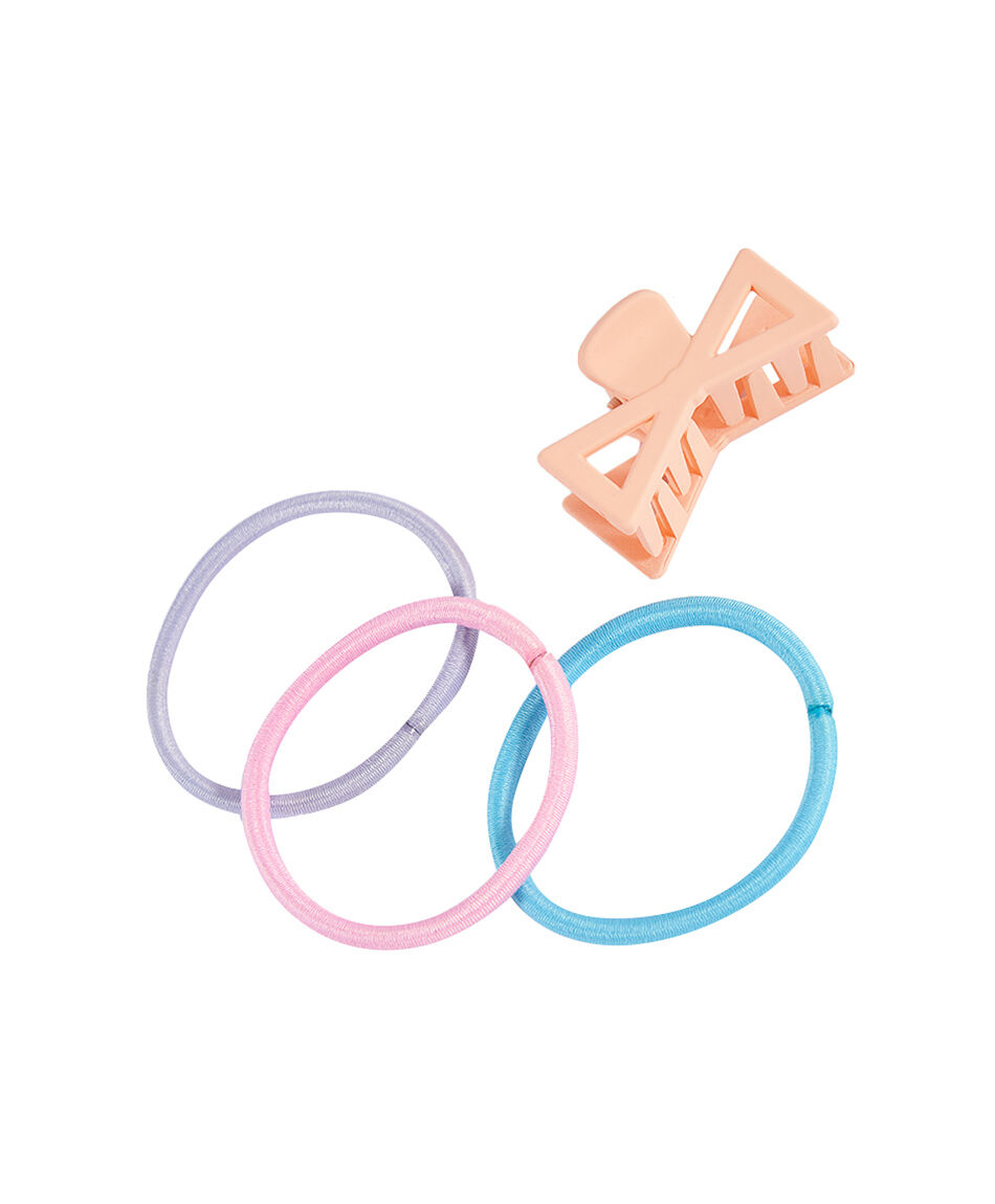 Set colet + pinches infantil colores