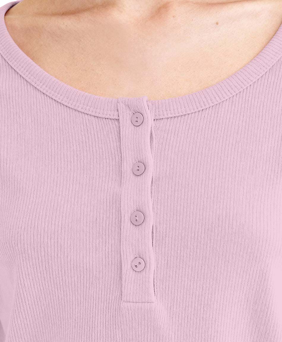 Pijama mujer botones l&iacute;neas