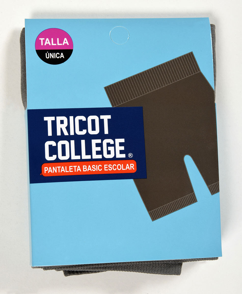 Pantaleta escolar gris