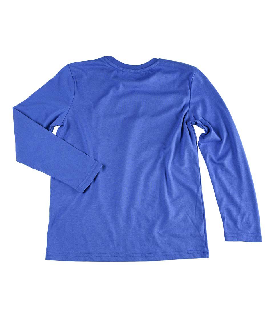 Polera ni&ntilde;o moto manga larga