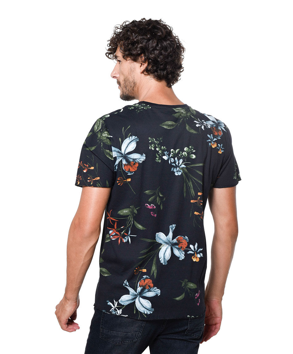 Polera fashion flores