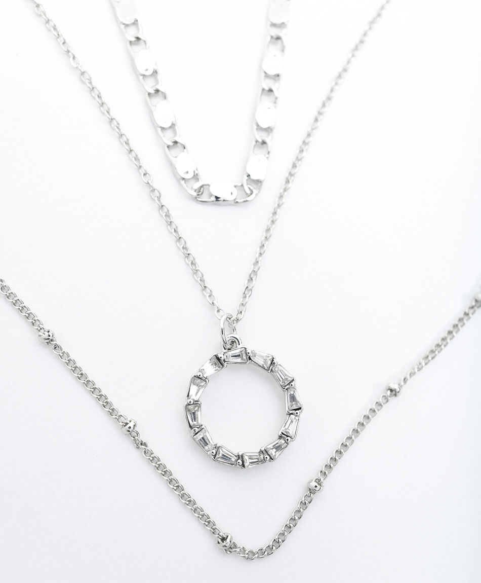 Collar mujer triple 1 pieza
