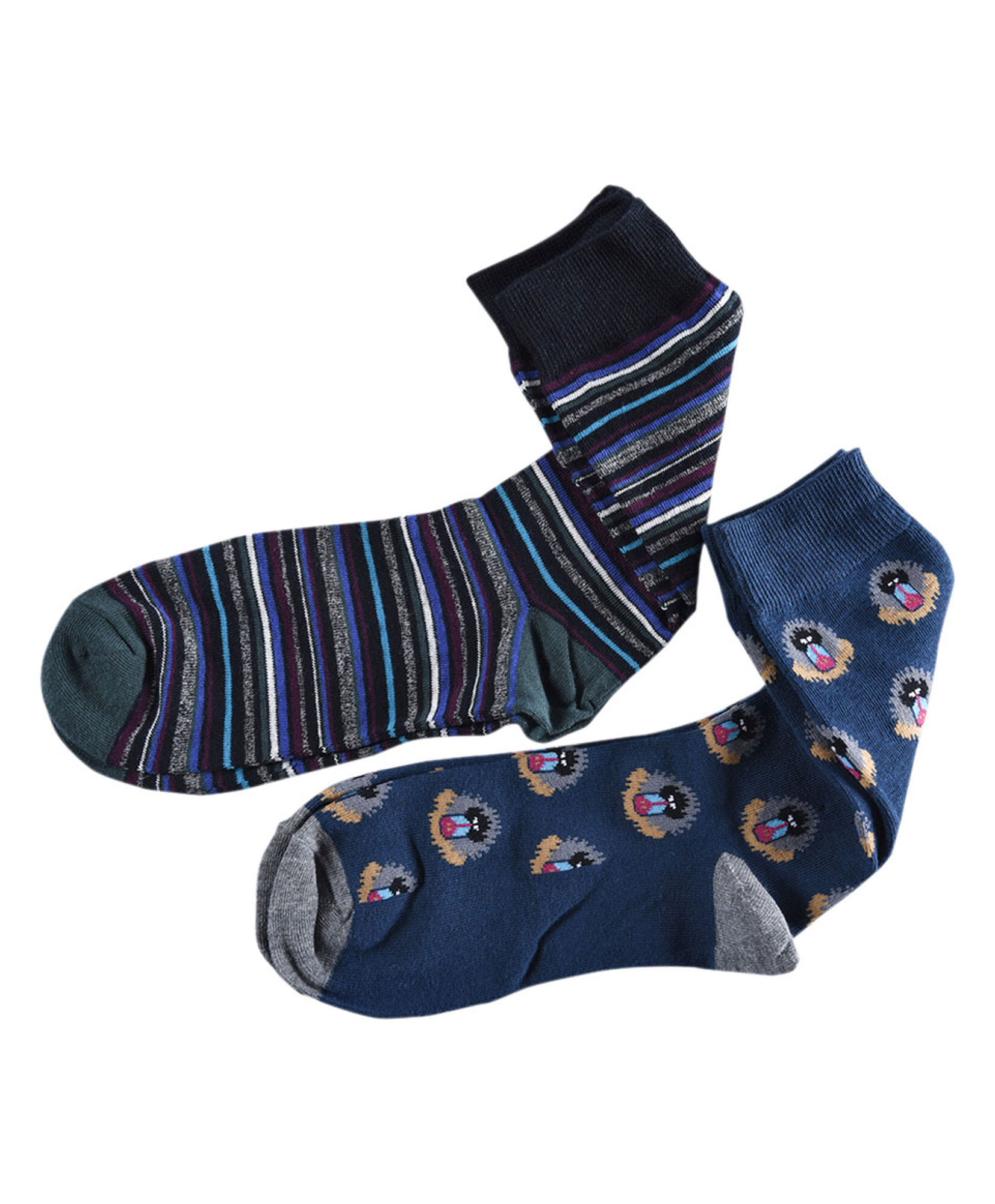 Pack 2 calcetines estampados Pack 2 calcetines estampados