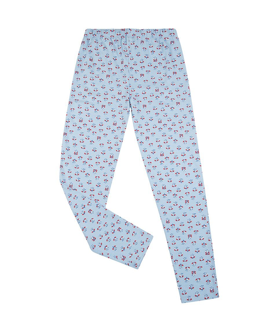 Pack 2 leggins ni&ntilde;a florcitas