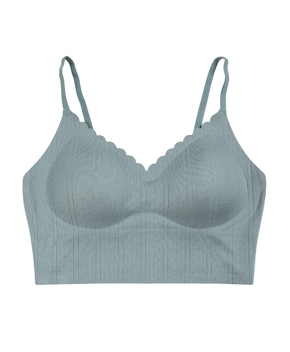 Bralette mujer seamless jacquard