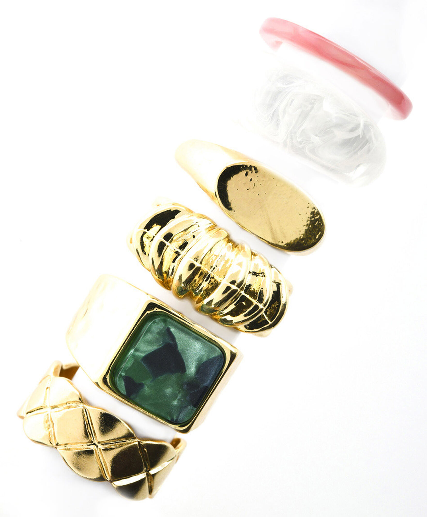 Set 6 anillos mujer variados Set 6 anillos mujer variados