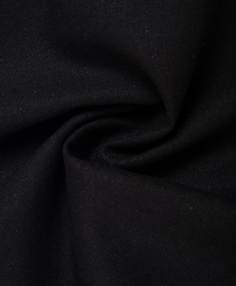 Short mujer negro lino