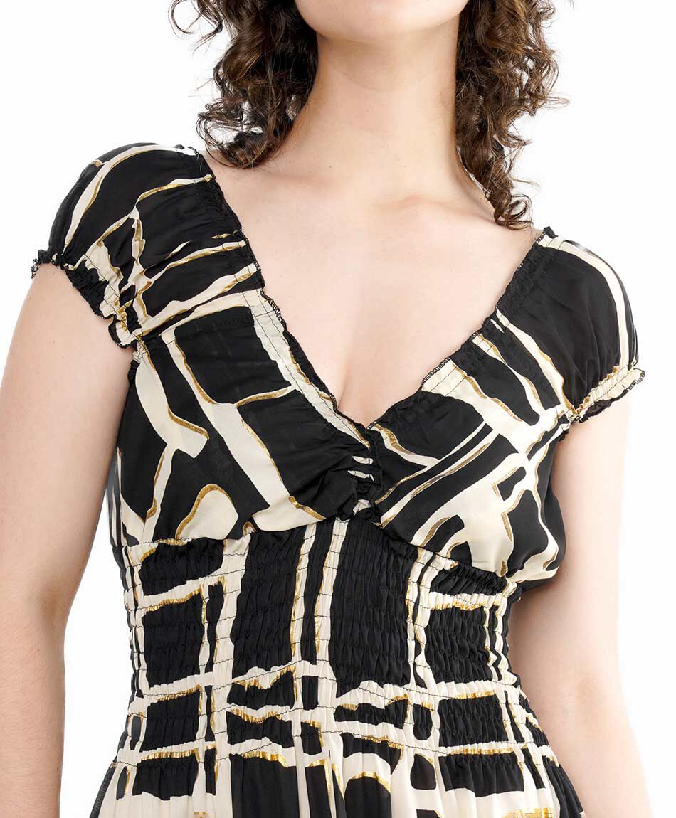 Vestido mujer cuadros soft