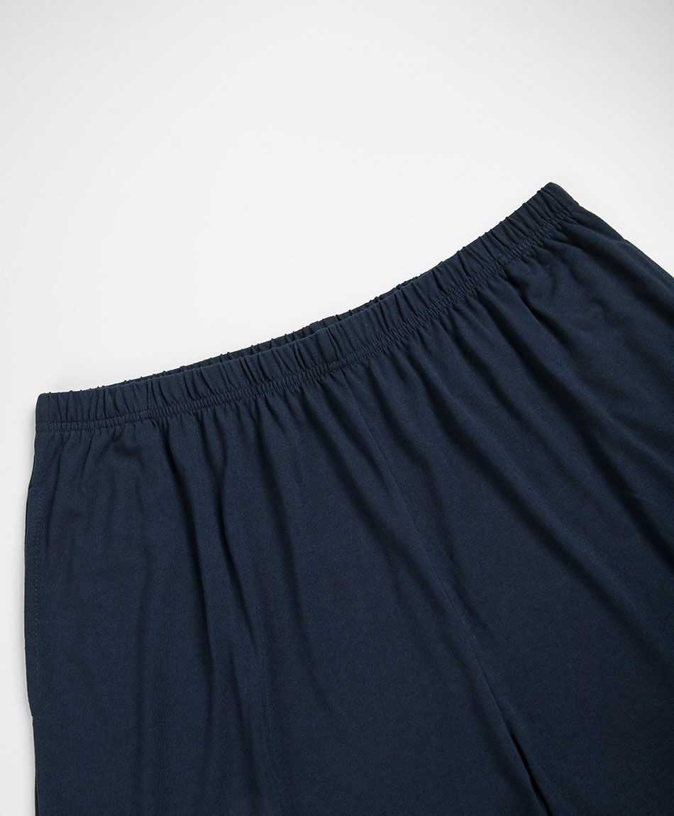Pijama hombre short navy