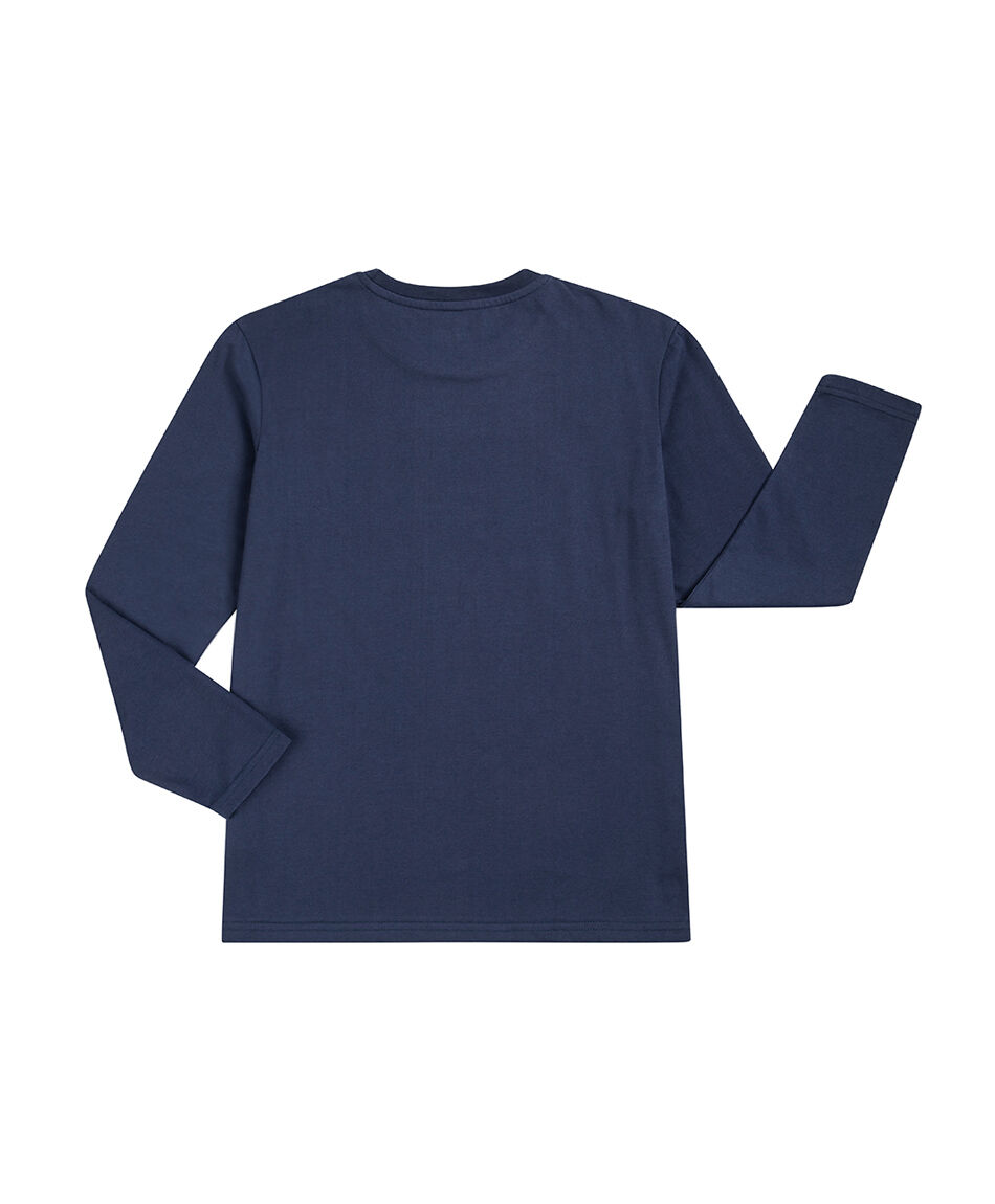 Polera ni&ntilde;o estampado de carreras