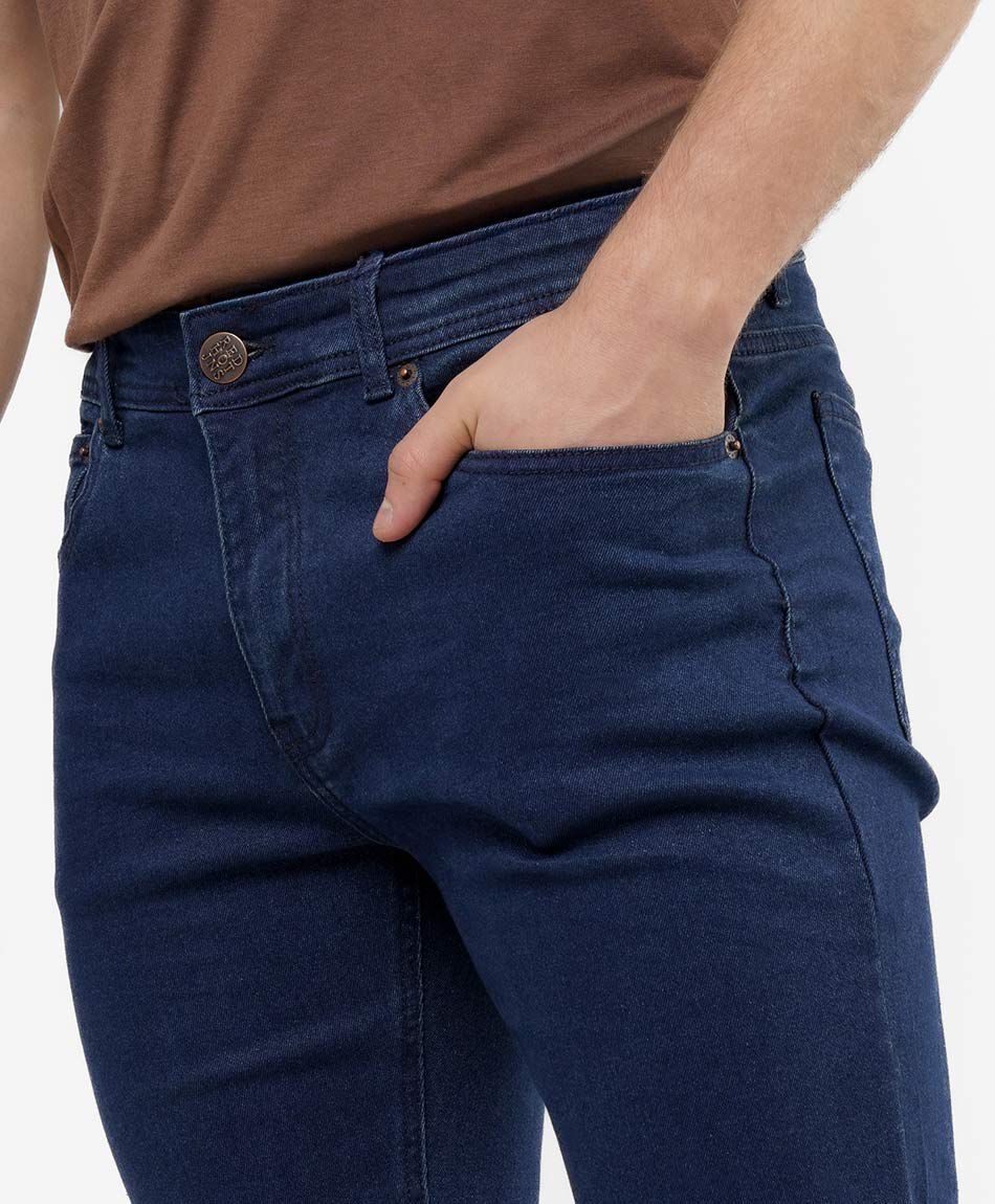 Jeans hombre cl&aacute;sico slim fit