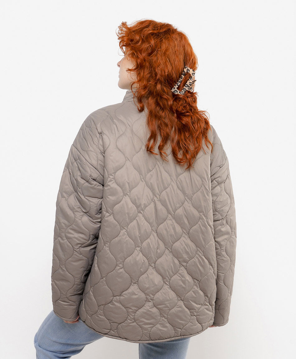 Parka mujer acolchada forrada