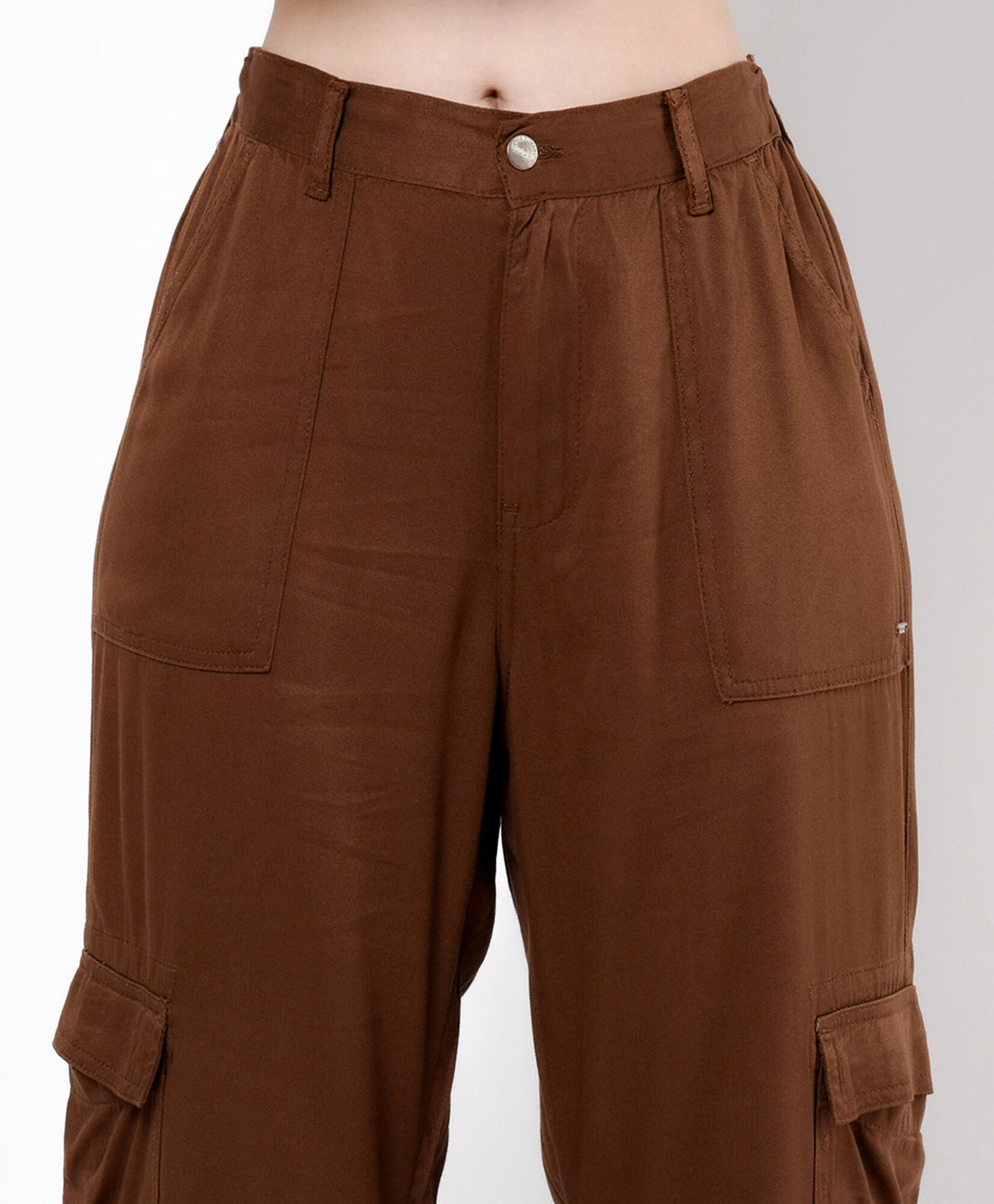Pantalón mujer cargo wide Pantalón mujer cargo wide