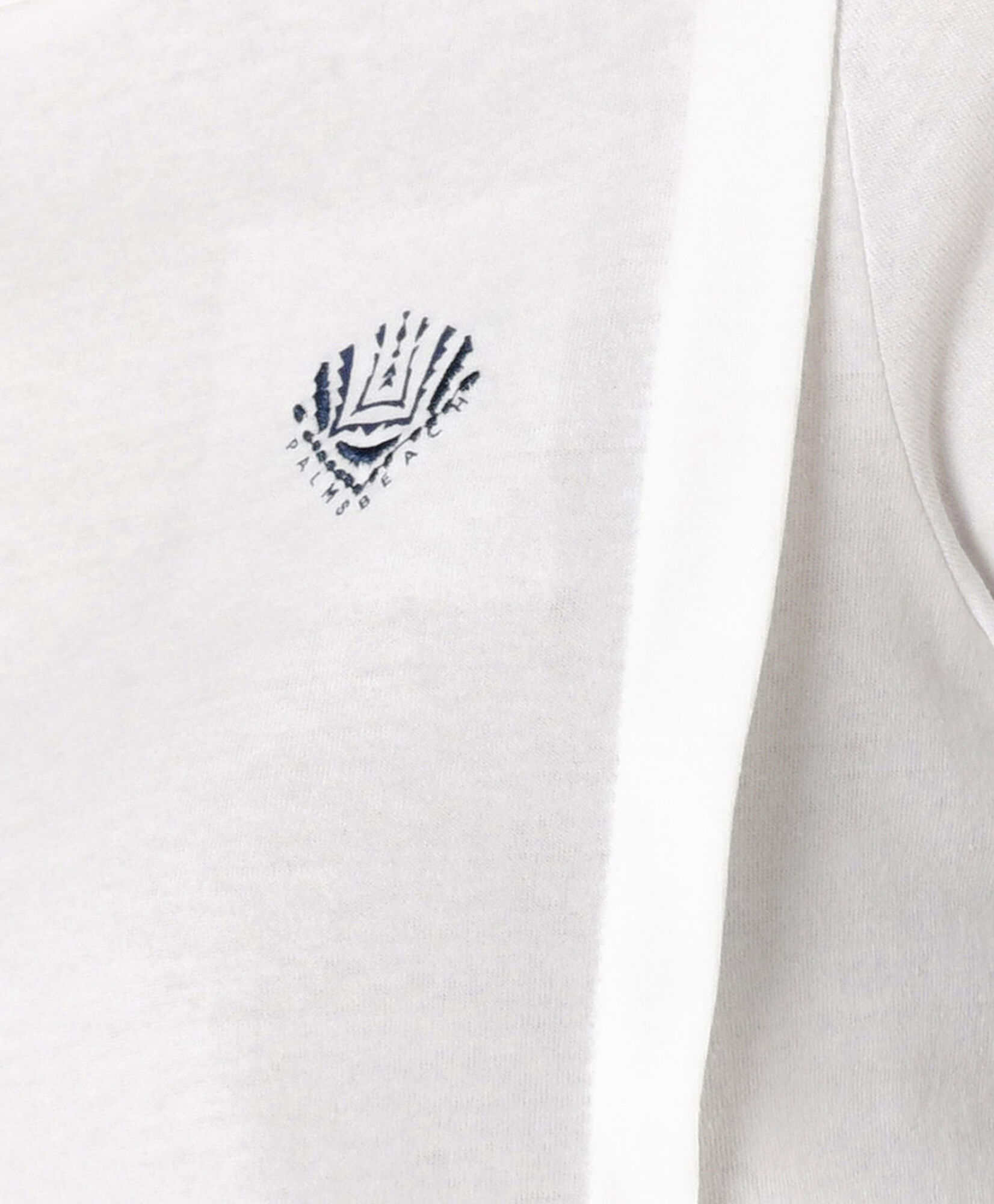 Polera mujer doble estampado palmeras Polera mujer doble estampado palmeras