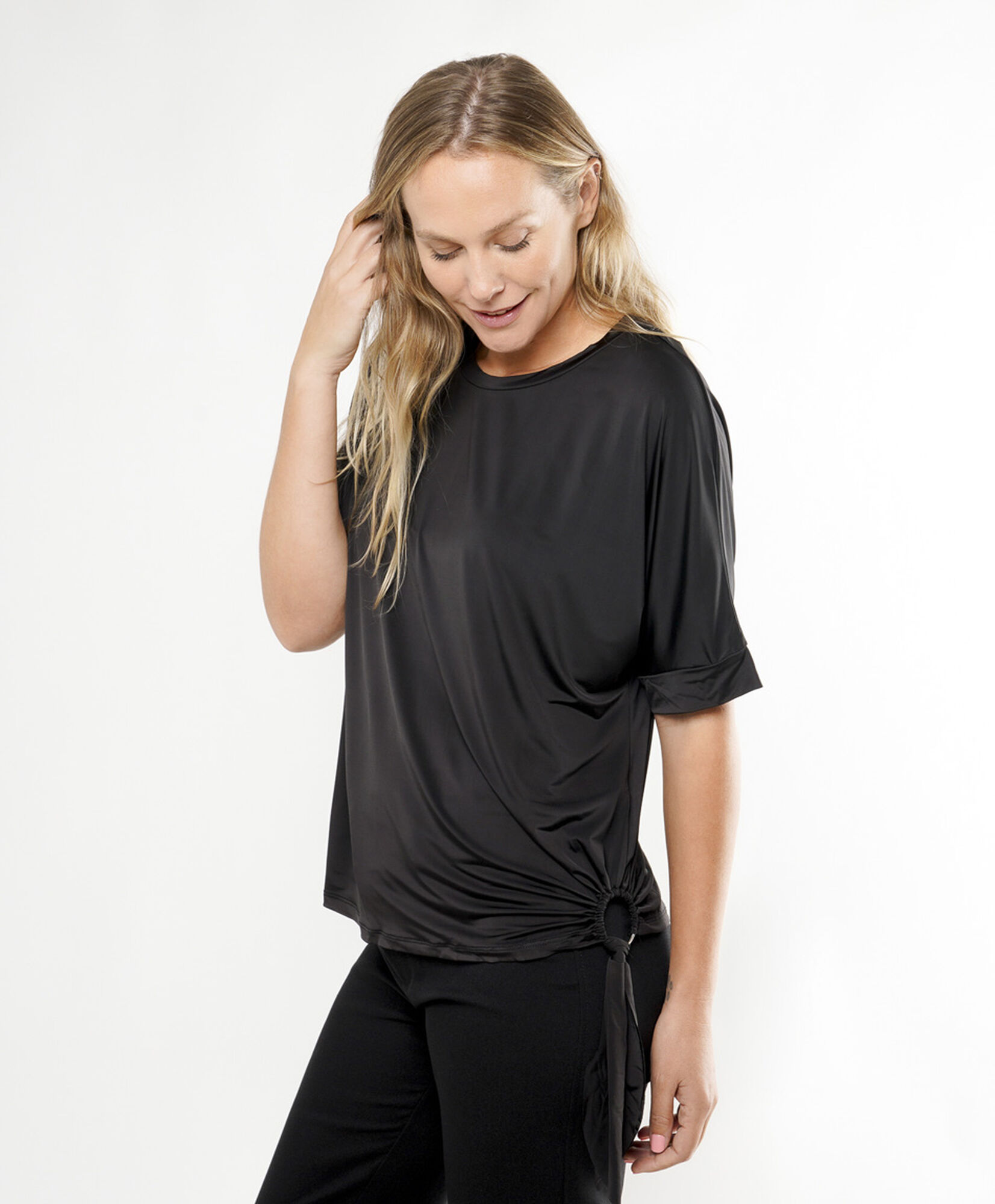 Polera mujer argolla lateral Polera mujer argolla lateral