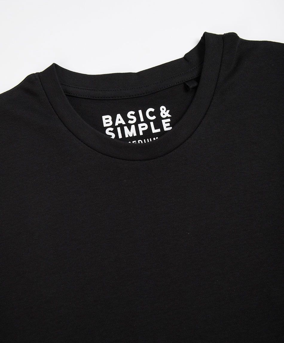 Polera hombre manga larga b&aacute;sica