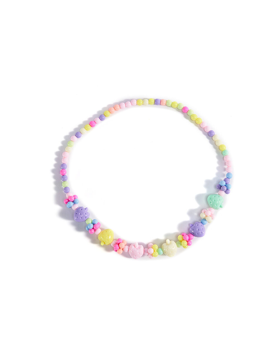 Set collar + pulsera infantil colores