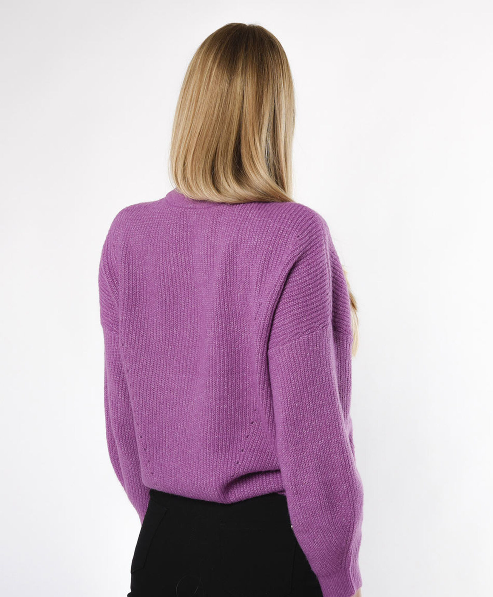 Sweater mujer puntos calados Sweater mujer puntos calados