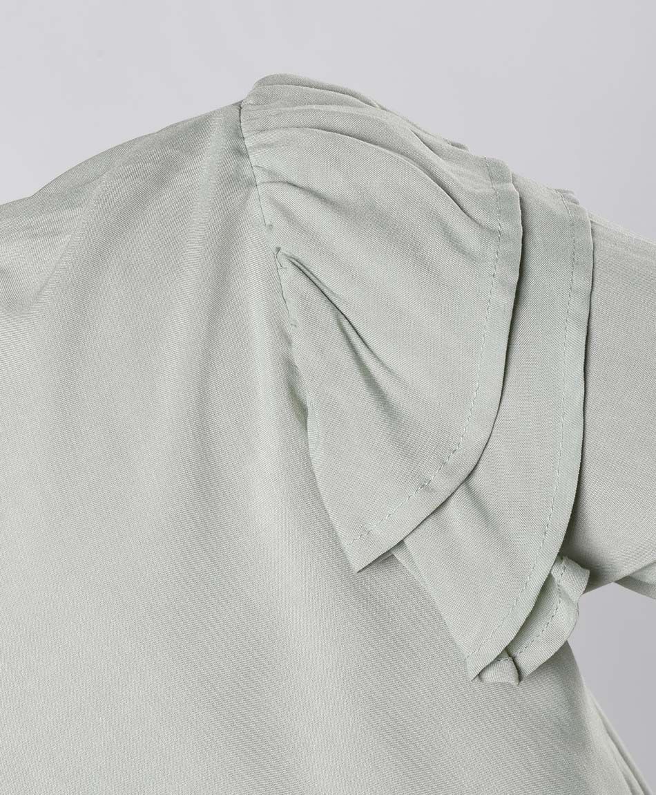 Blusa mujer vuelitos en hombros