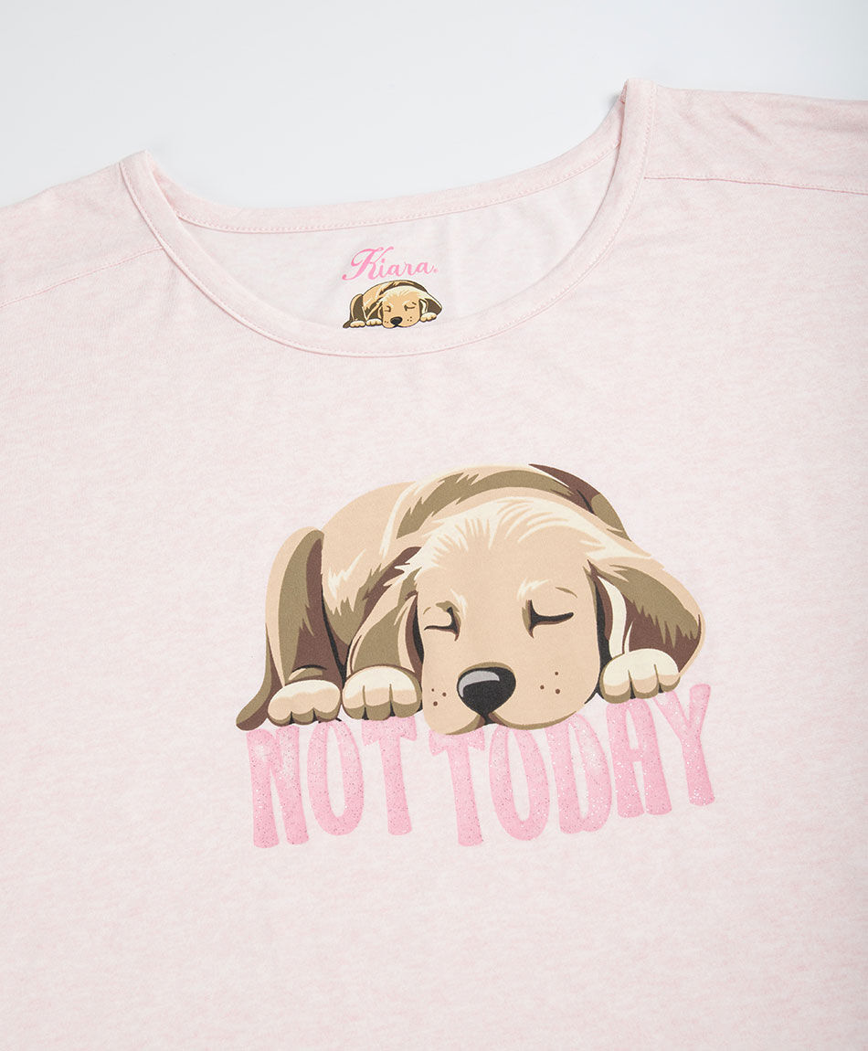 Pijama mujer melange dog