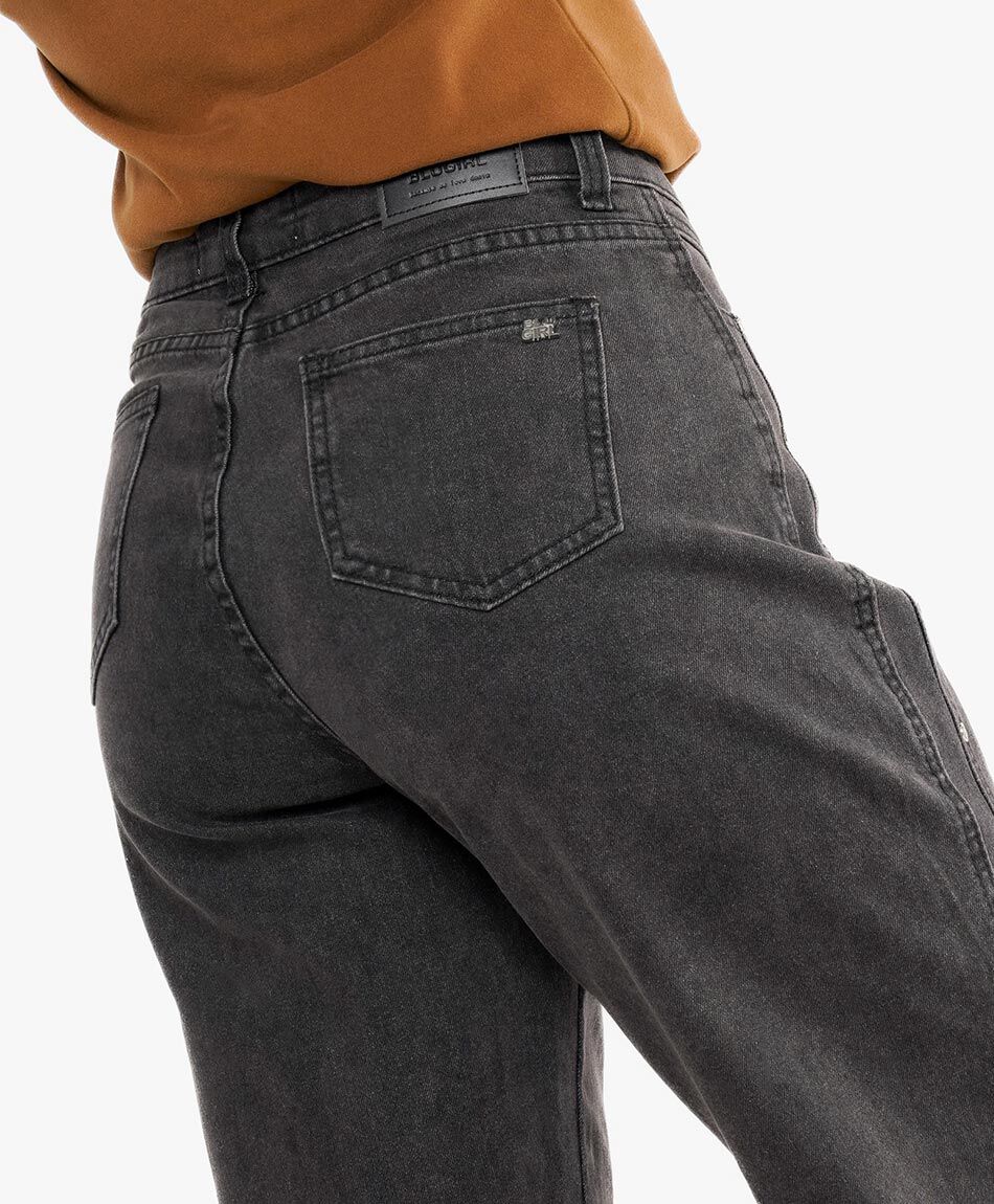 Jeans mujer flare dark