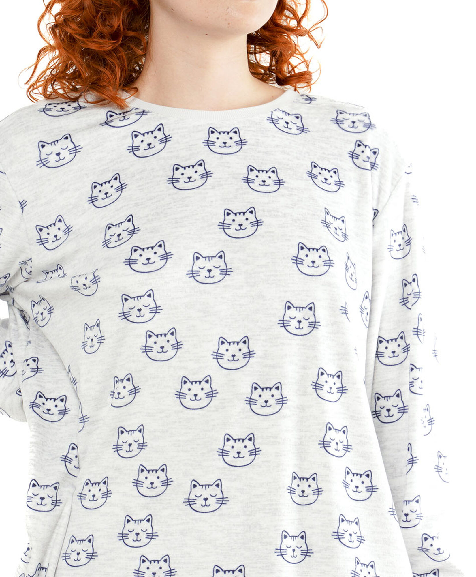 Pijama mujer micropolar gatitos Pijama mujer micropolar gatitos