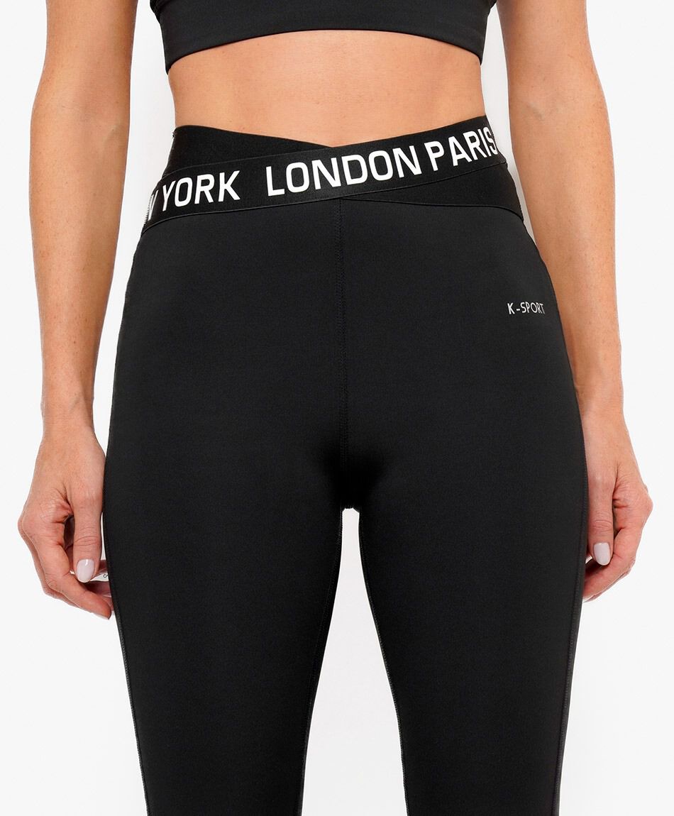 Calza mujer mesh pantorrillas tiro alto