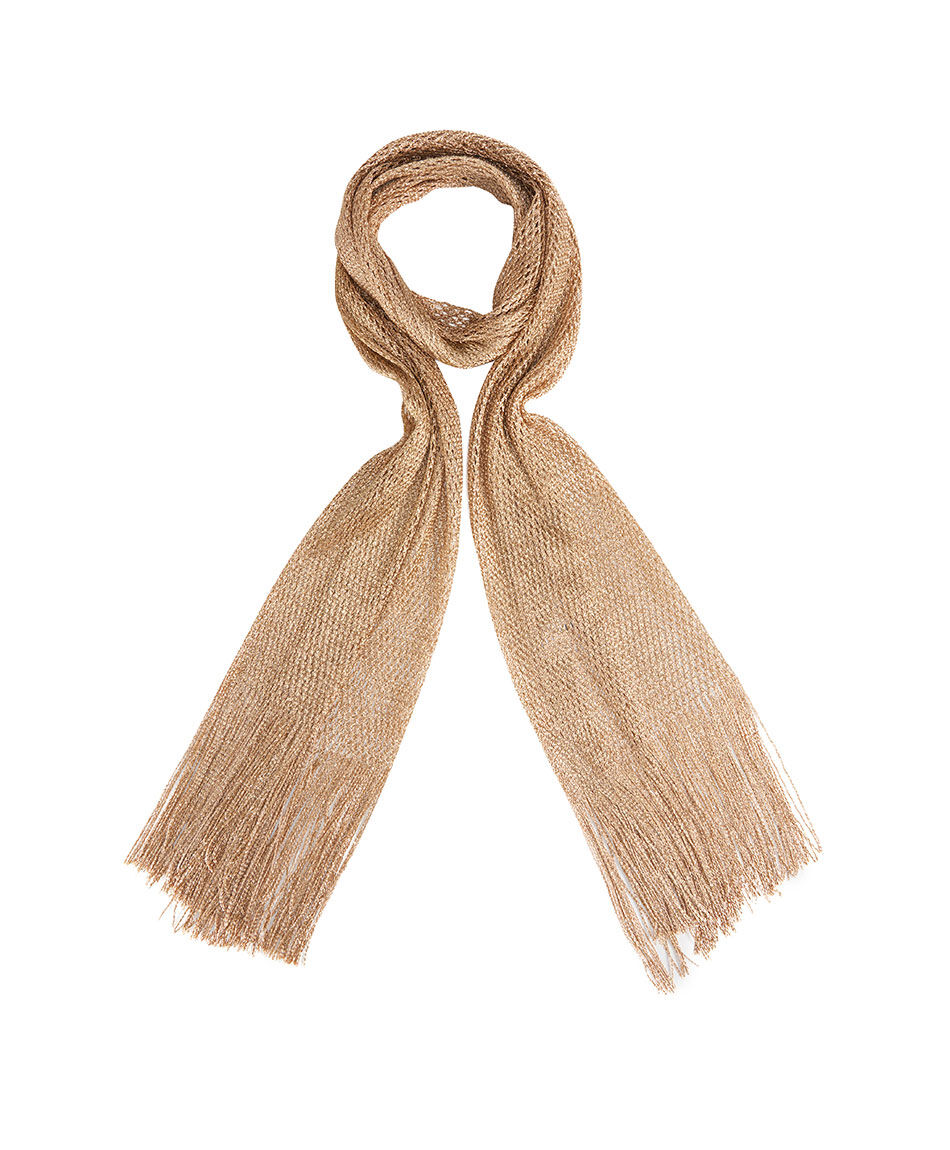 Pa&ntilde;uelo mujer malla gold