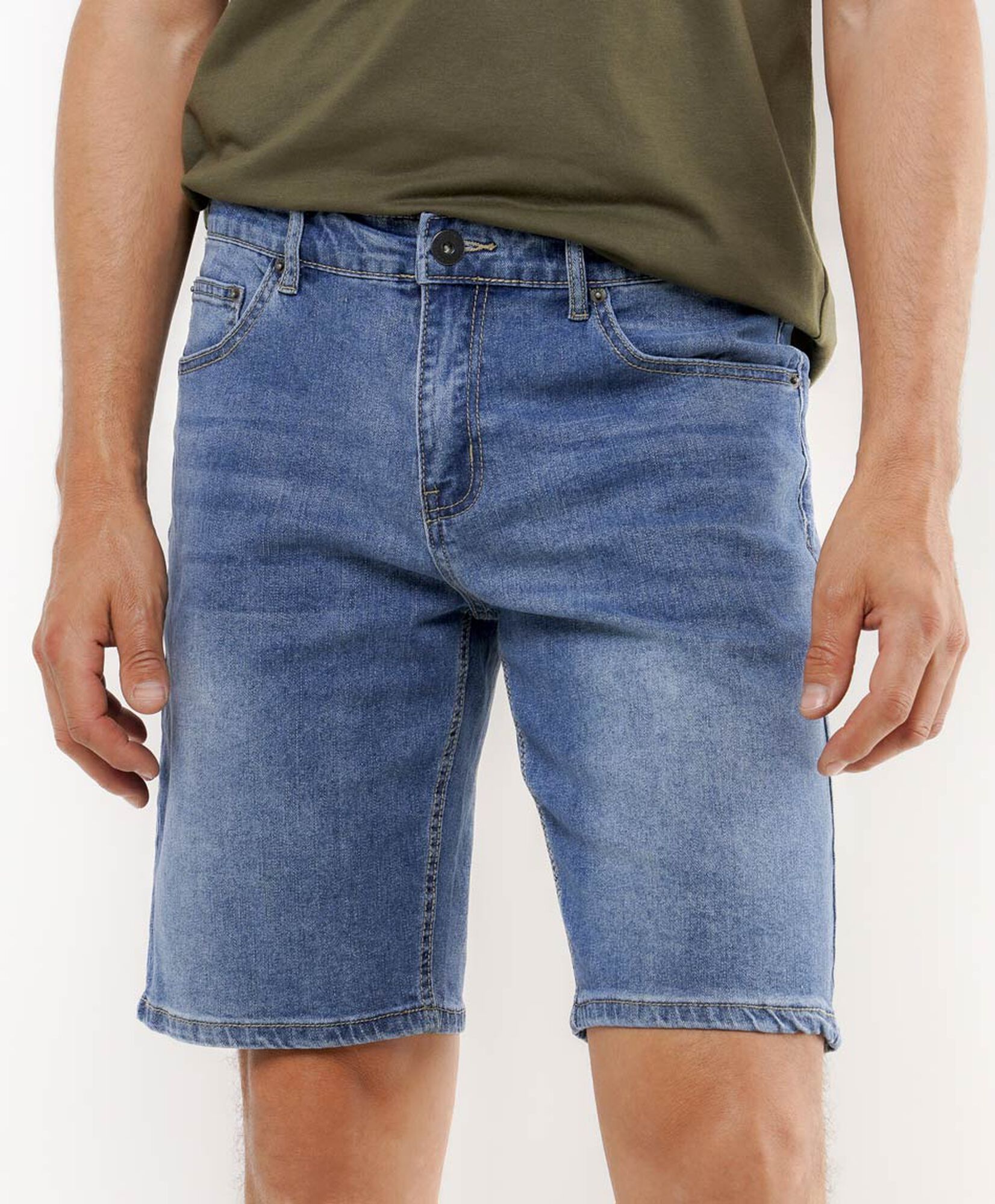 Bermuda hombre denim azul Bermuda hombre denim azul