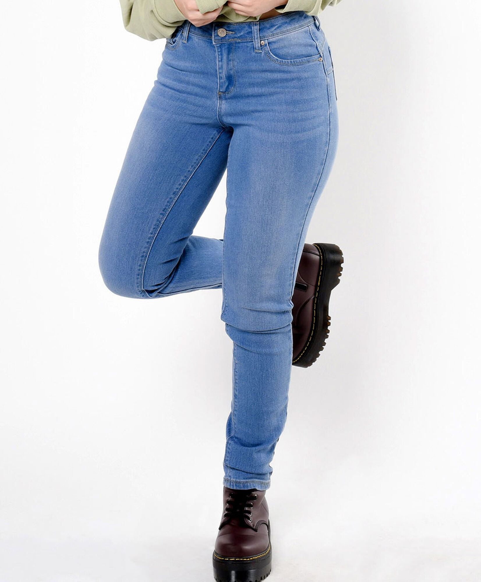 Jeans mujer liso skinny fit Jeans mujer liso skinny fit