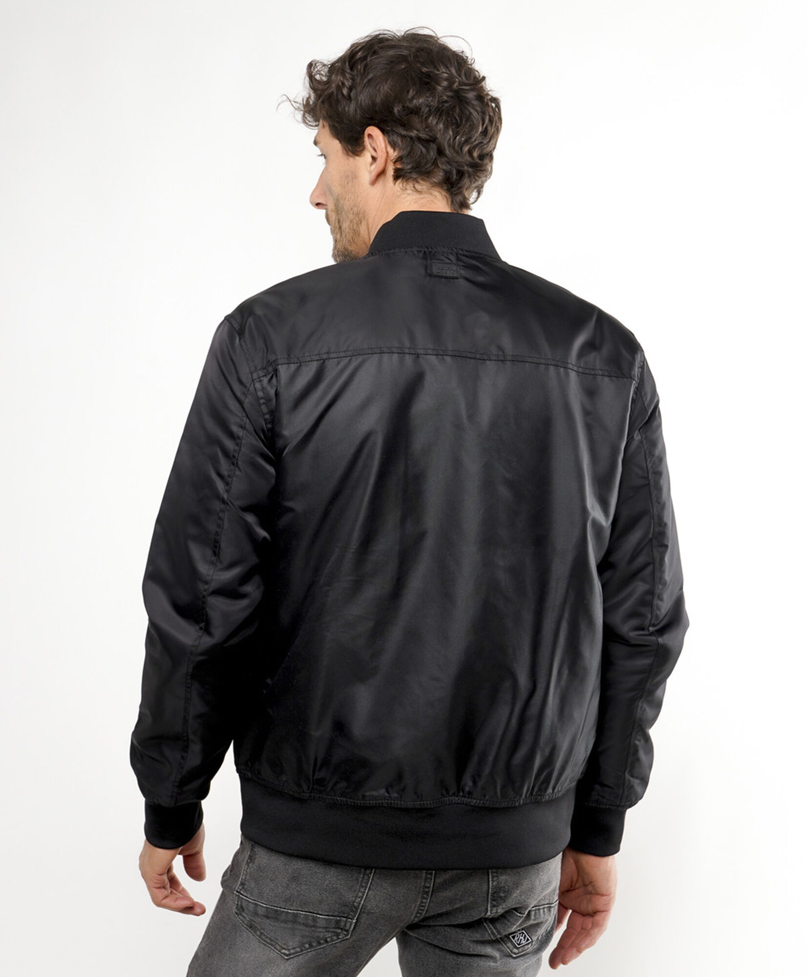 Chaqueta hombre bomber black Chaqueta hombre bomber black