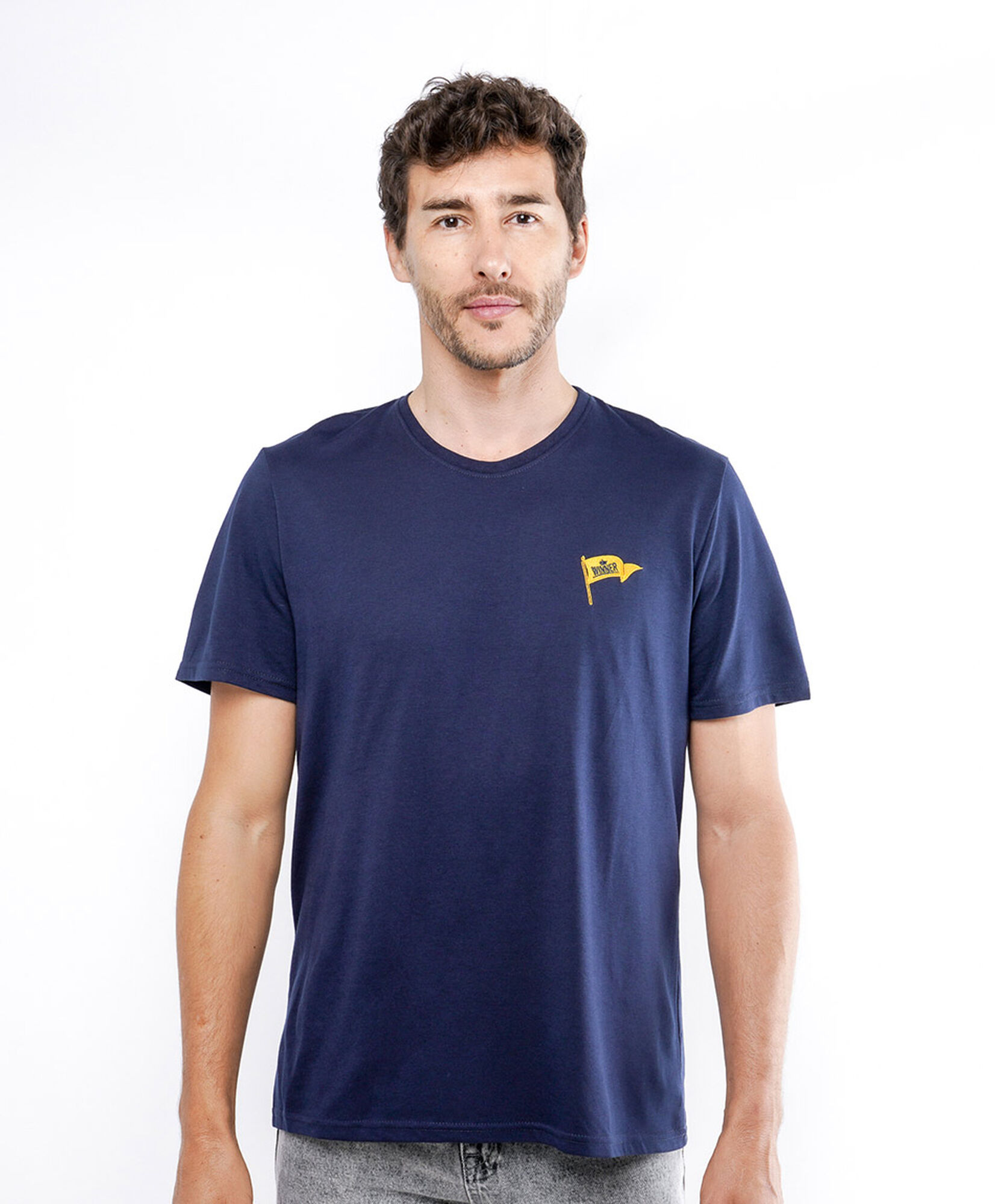 Polera hombre lisa bandera Polera hombre lisa bandera