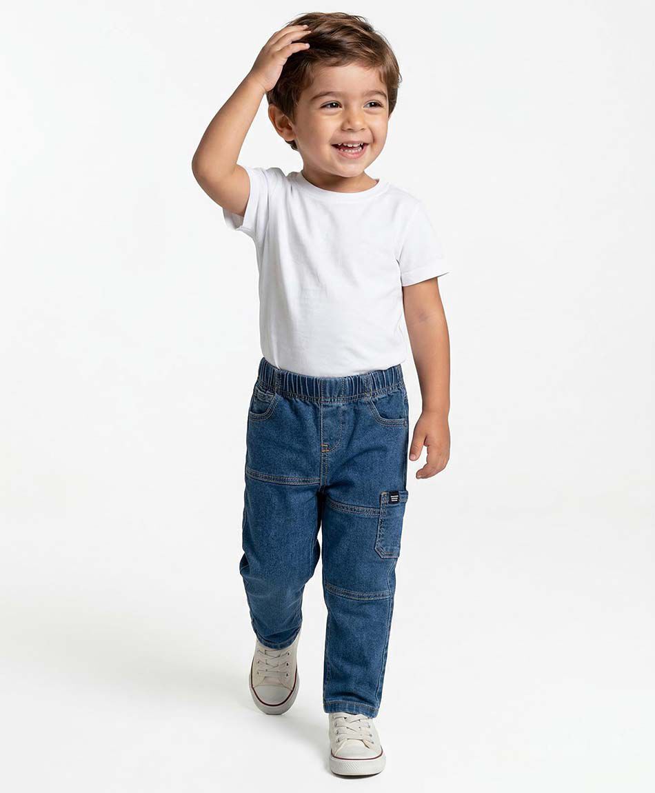 Jeans beb&eacute; cortes