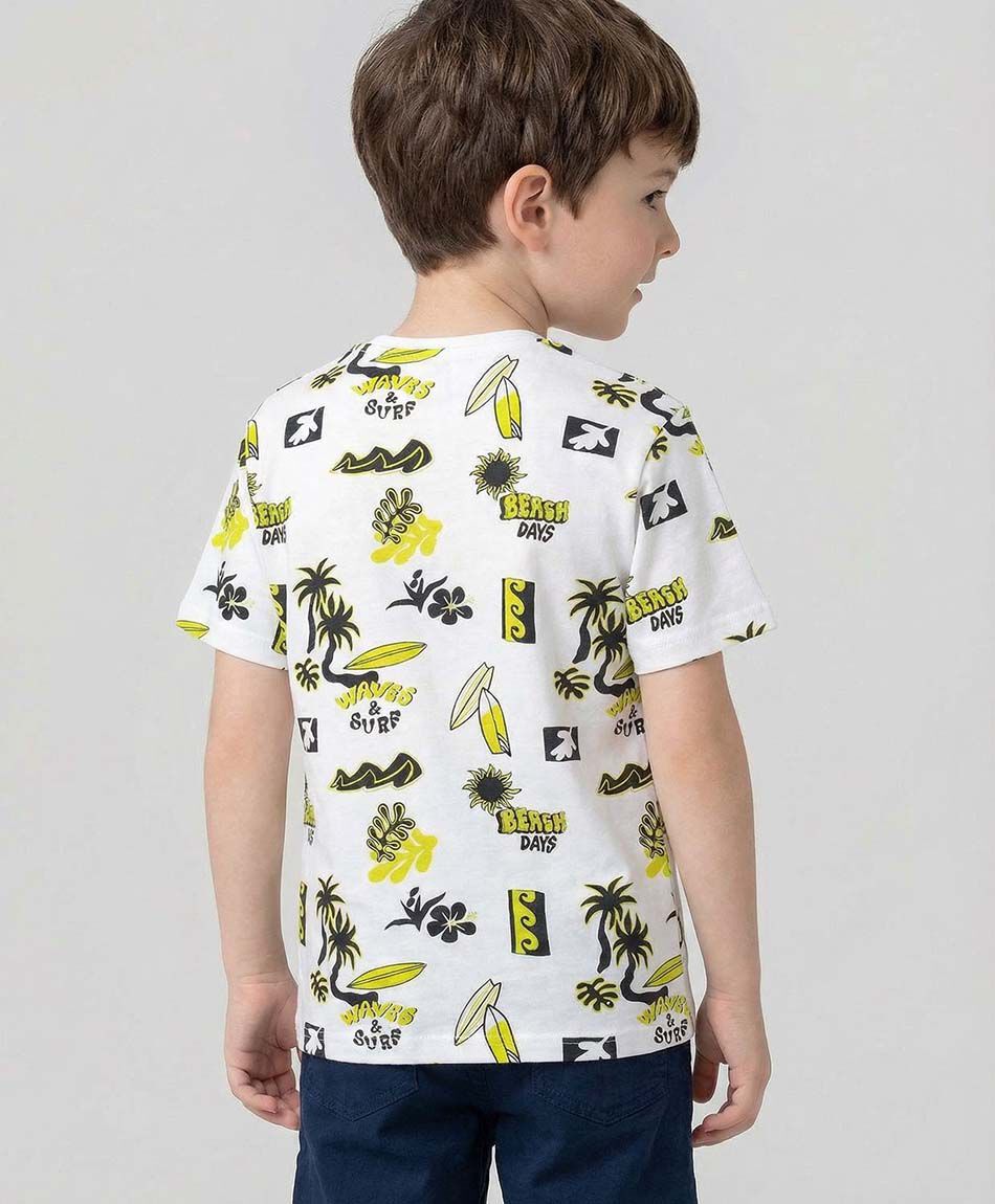 Polera ni&ntilde;o mix playa