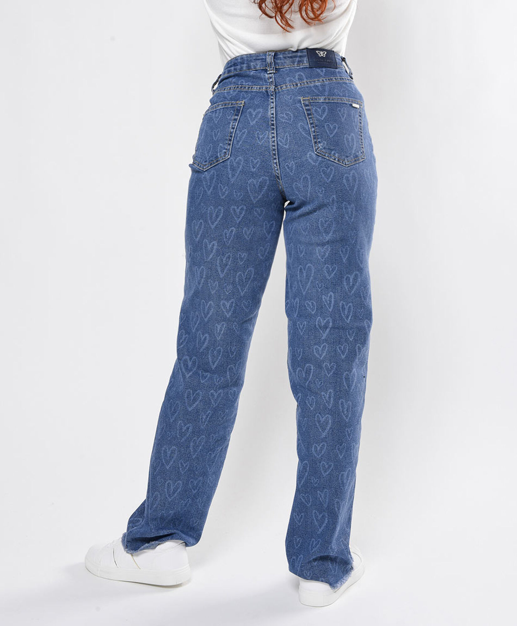 Jeans mujer corazones wide Jeans mujer corazones wide