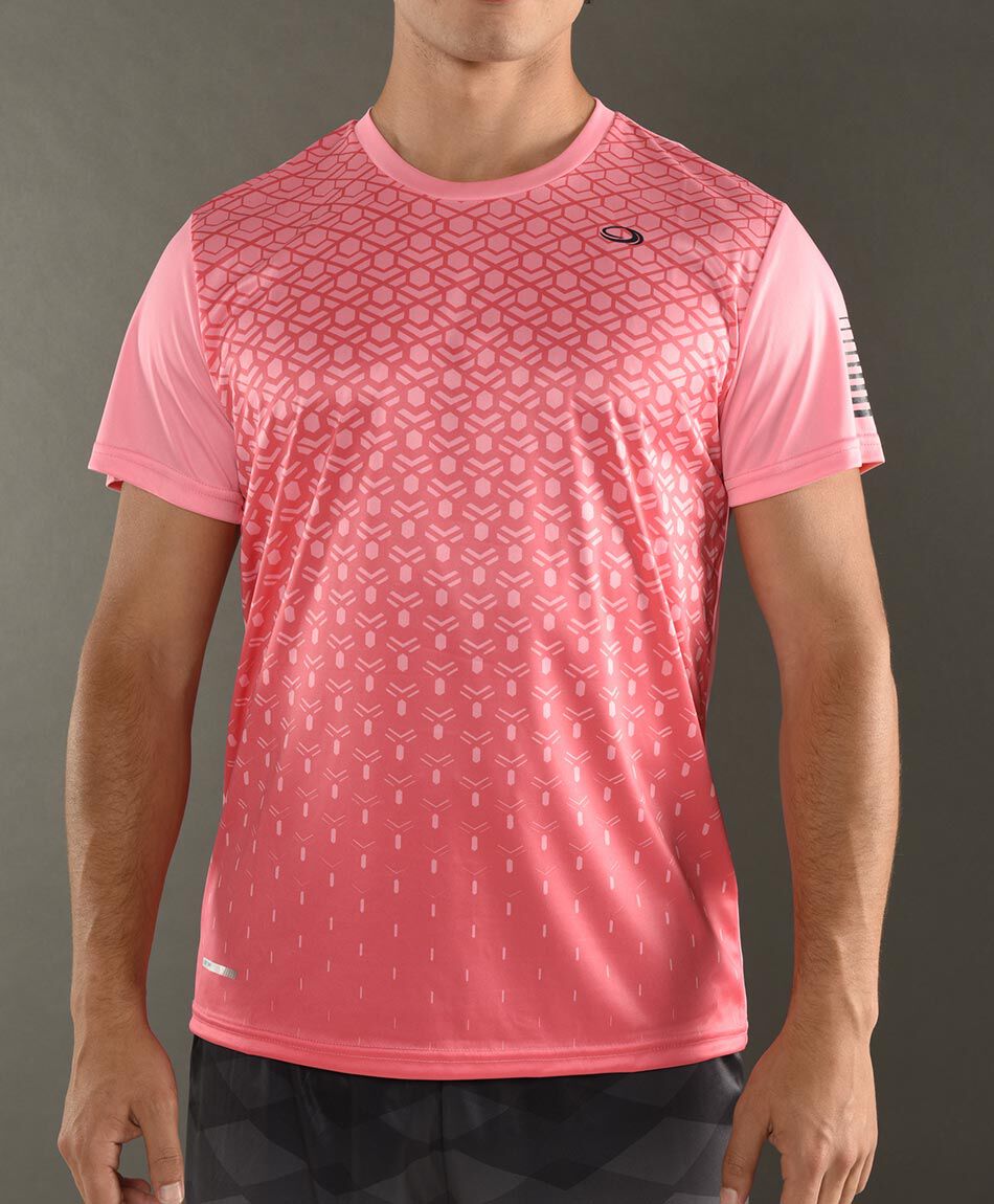 Polera manga corta cuello redondo