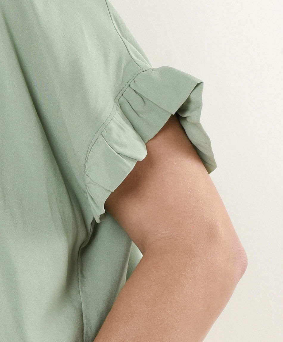 Blusa mujer vuelos y nuedo