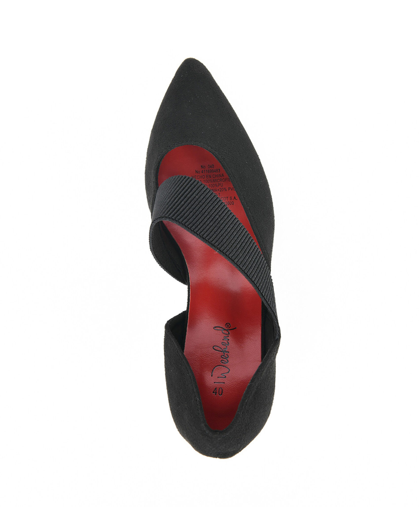 Zapato mujer cruzado taco punta Zapato mujer cruzado taco punta