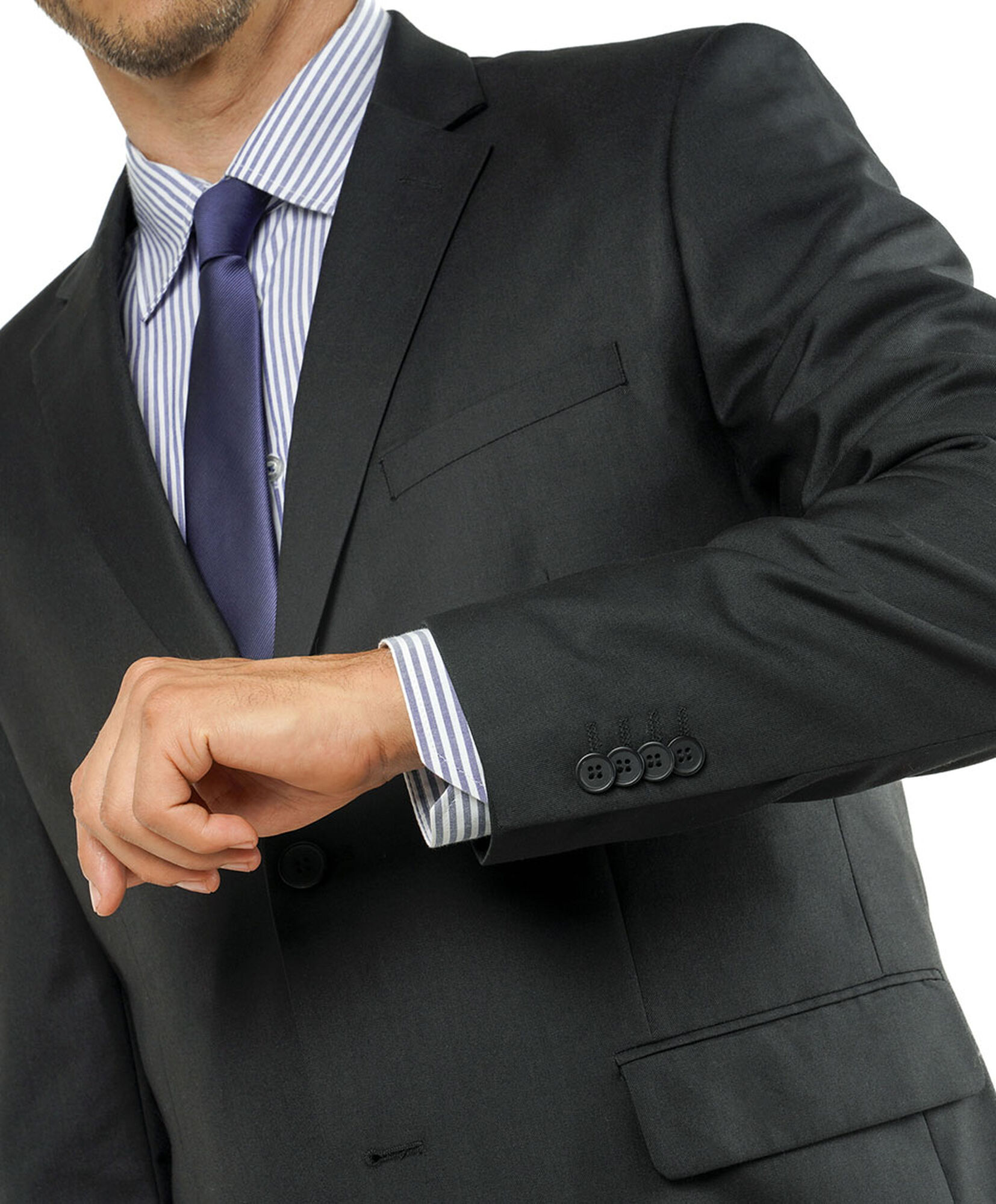 Chaqueta de vestir hombre negra Chaqueta de vestir hombre negra