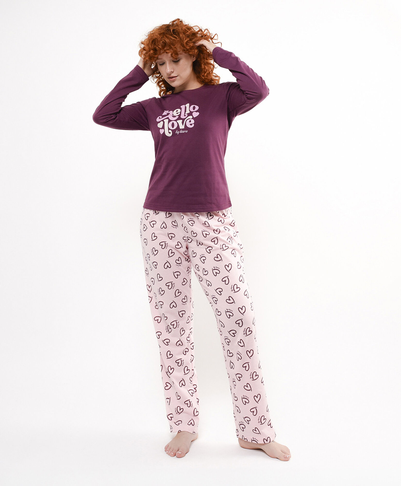 Pijama mujer hello love Pijama mujer hello love
