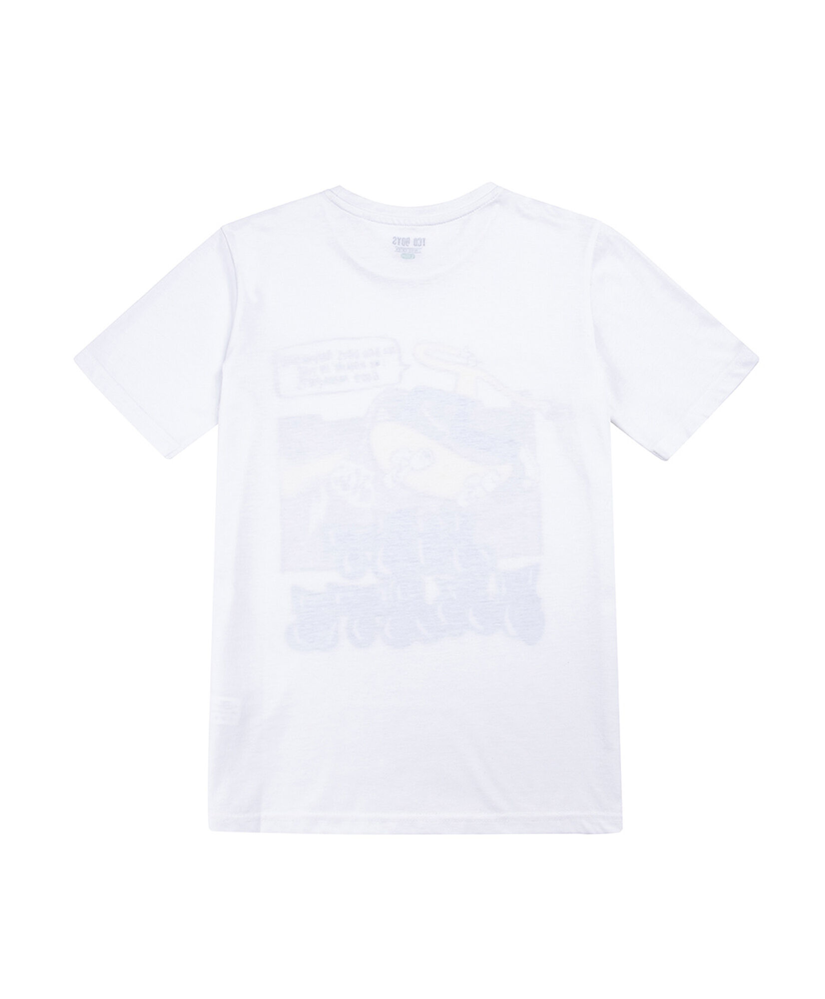 Polera niño blanca skate Polera niño blanca skate