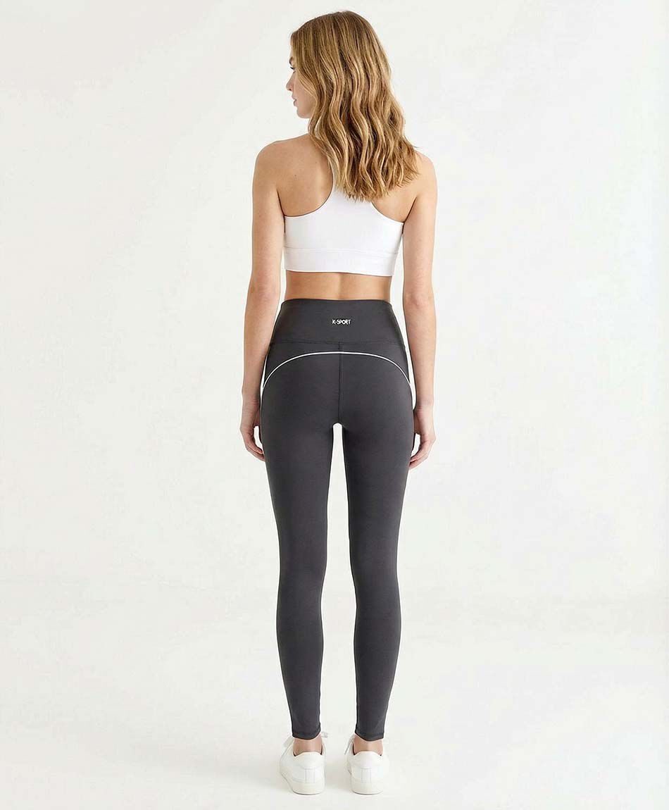 Calza deportiva mujer training black