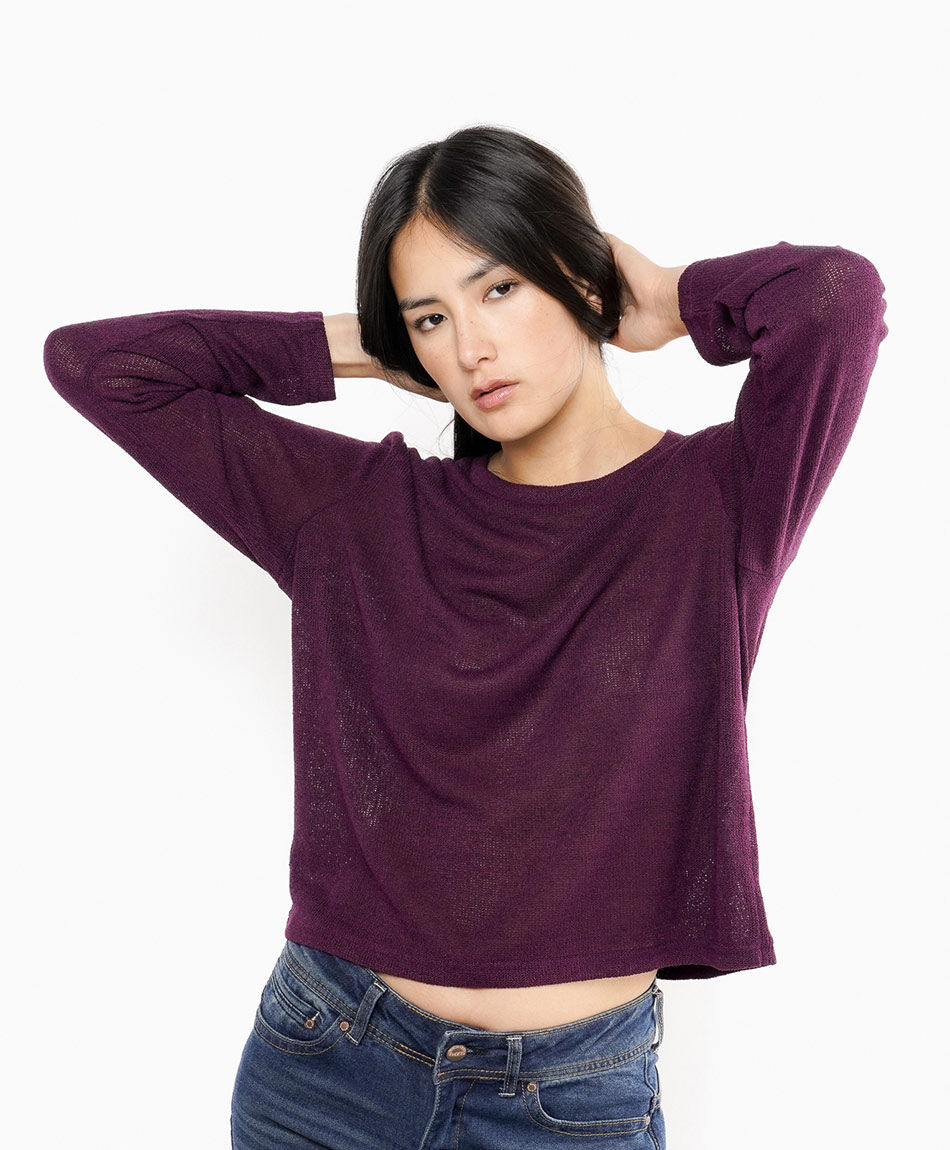 Polera mujer tejida light