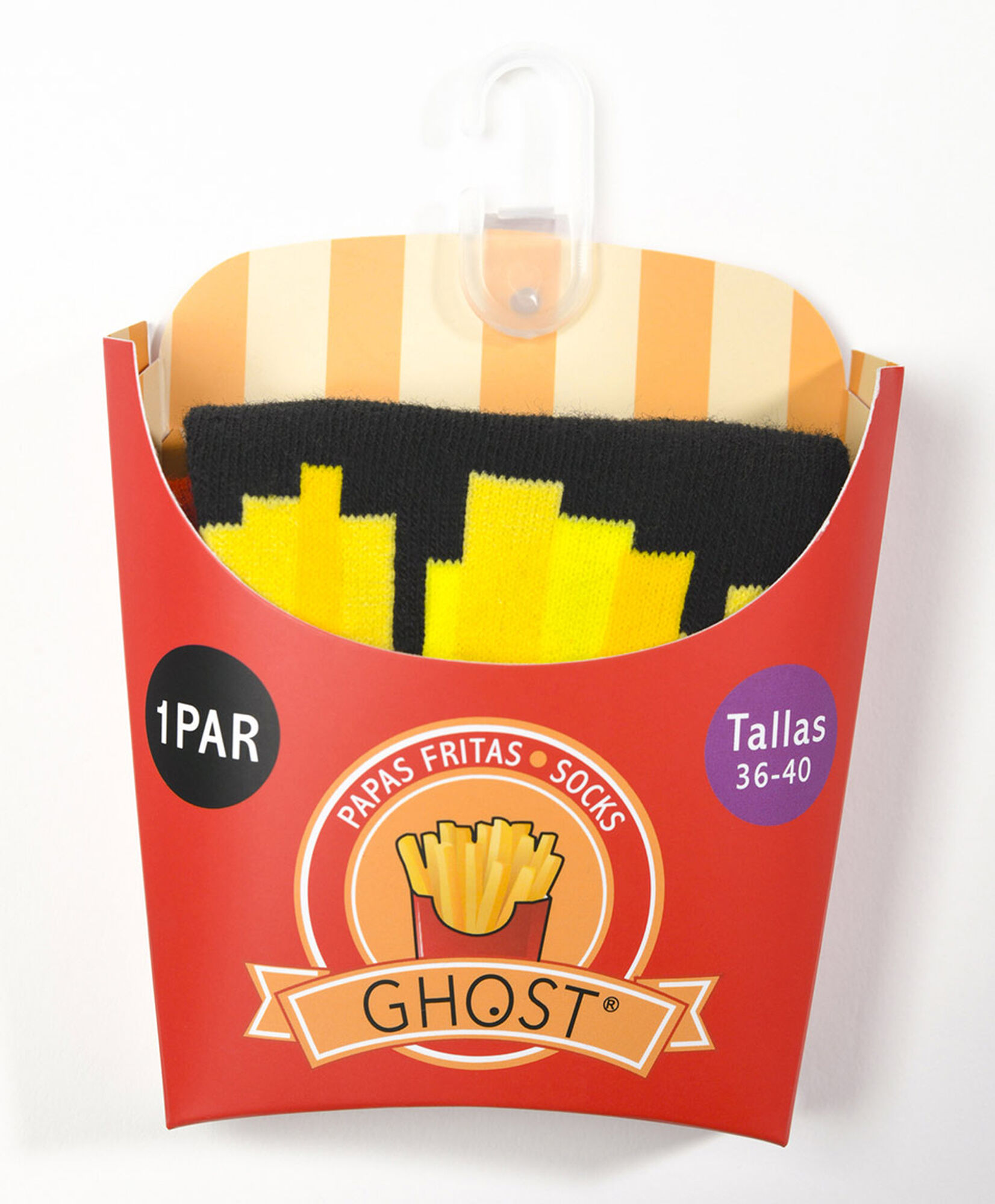 Calcetín mujer fun sock papas fritas Calcetín mujer fun sock papas fritas