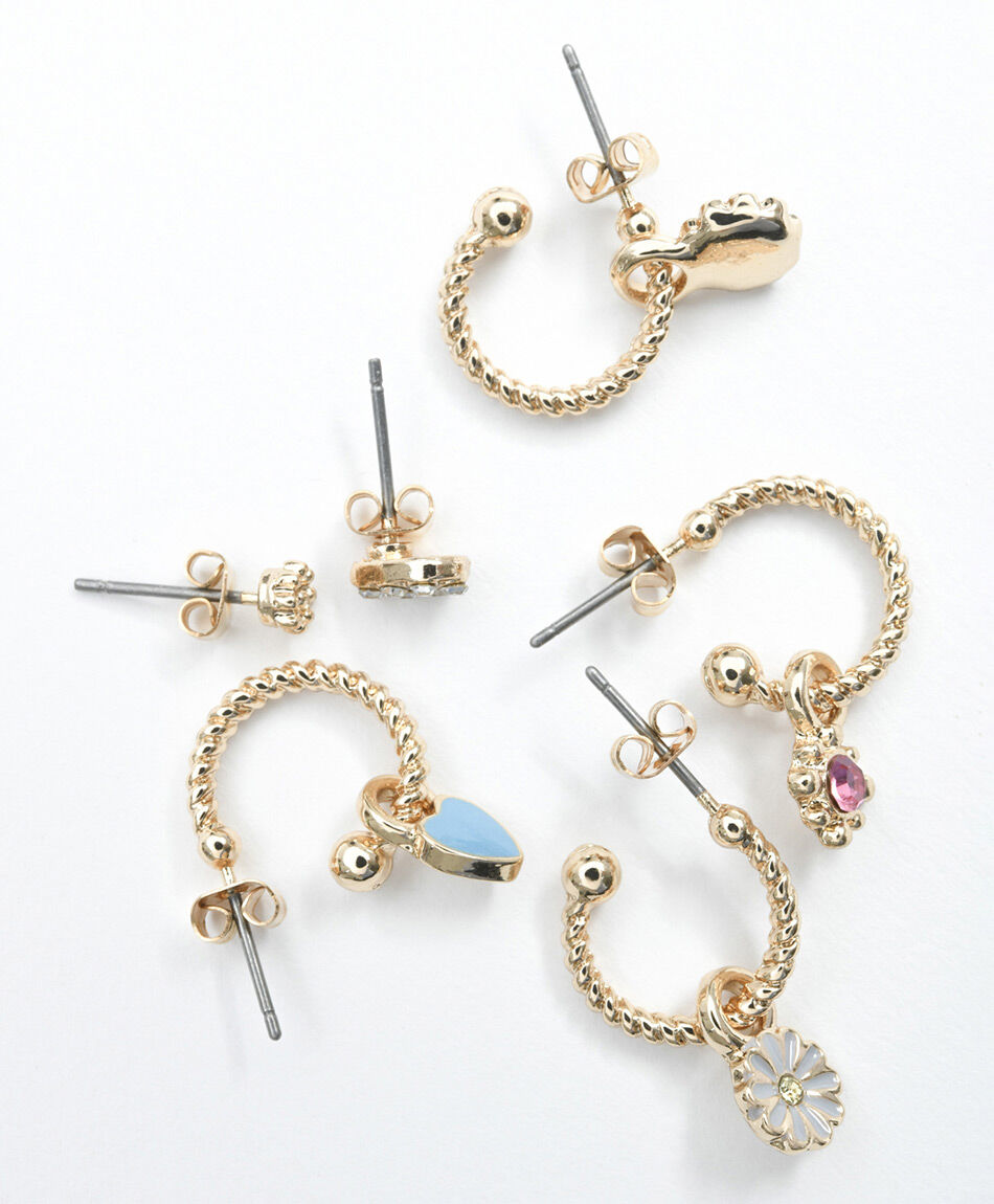 Set 6 aros mujer mini