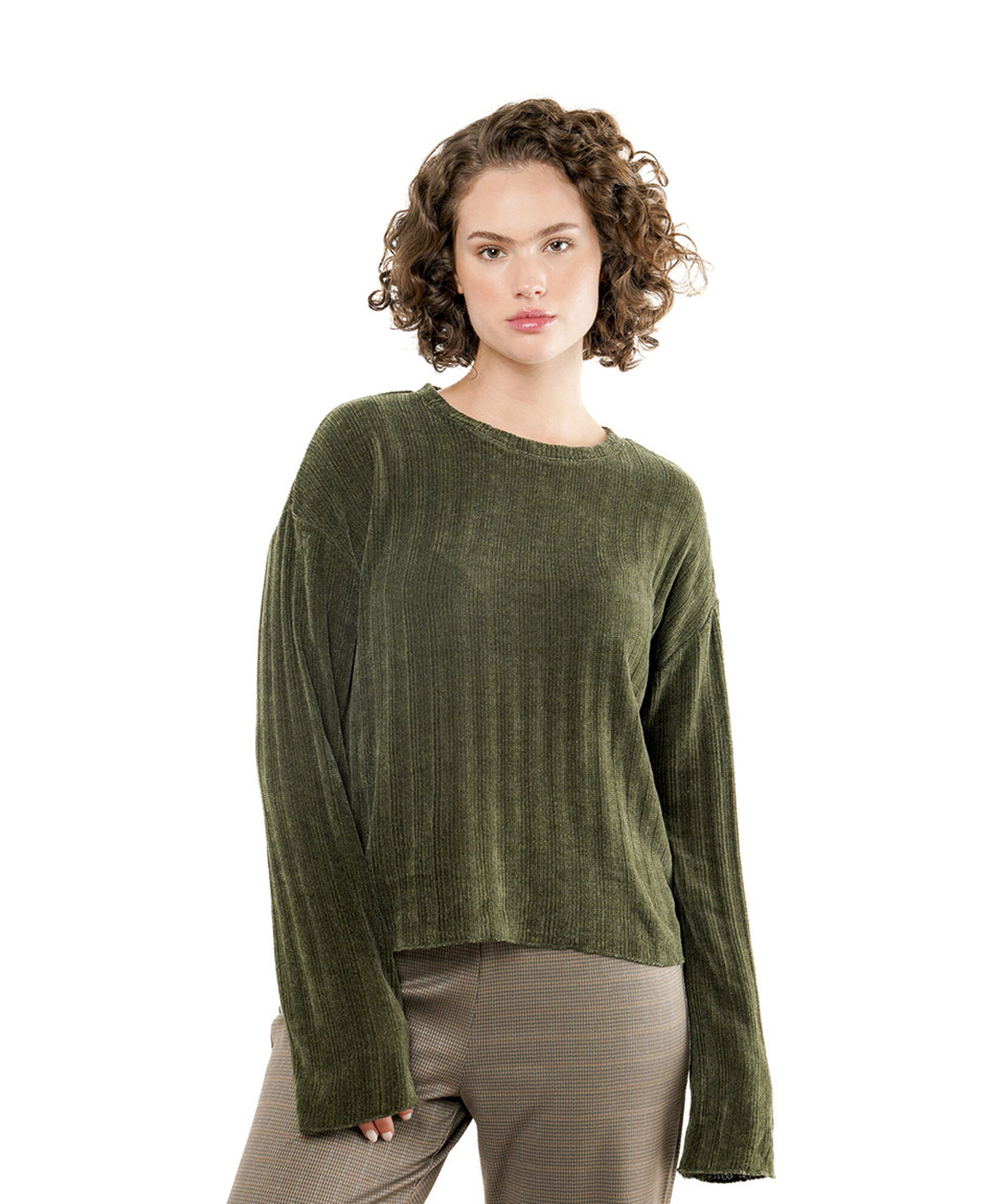 Sweater mujer suave verde Sweater mujer suave verde