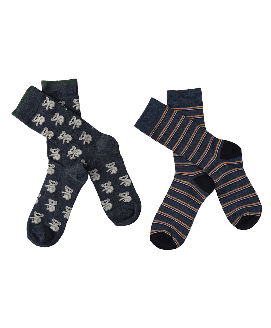 Pack 2 calcetines diseno