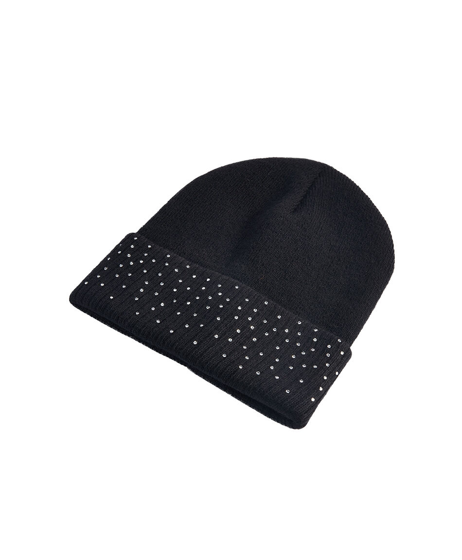 Gorro mujer dise&ntilde;o diamantado
