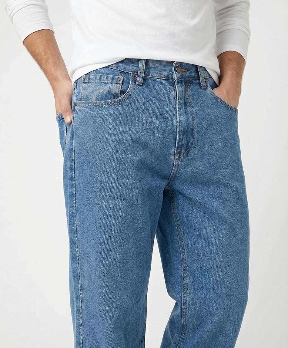 Jeans hombre baggy blue pro